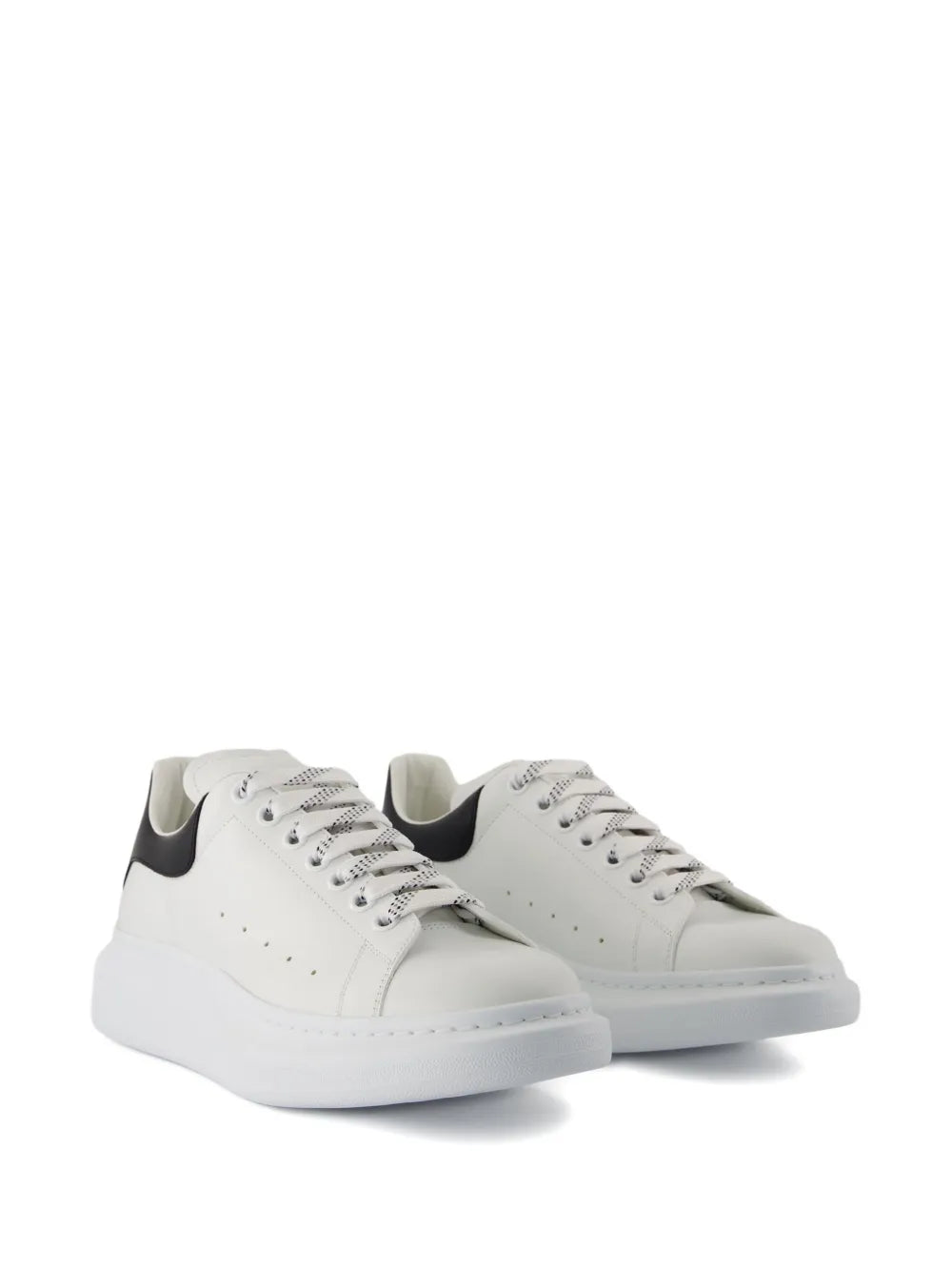 ALEXANDER MCQUEEN OVERSIZED — White / Black
