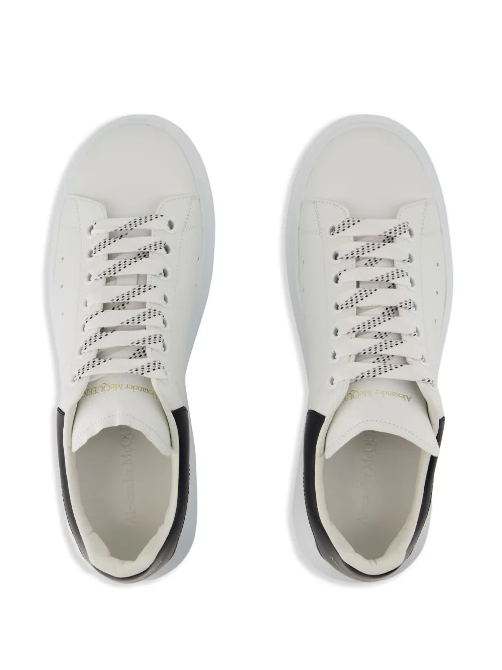 ALEXANDER MCQUEEN OVERSIZED — White / Black