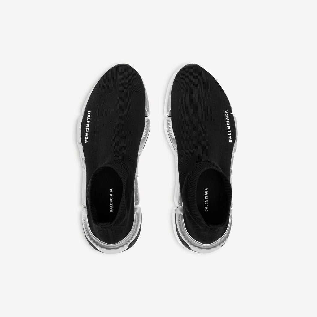 BALENCIAGA SPEED RUNNER — Black & White