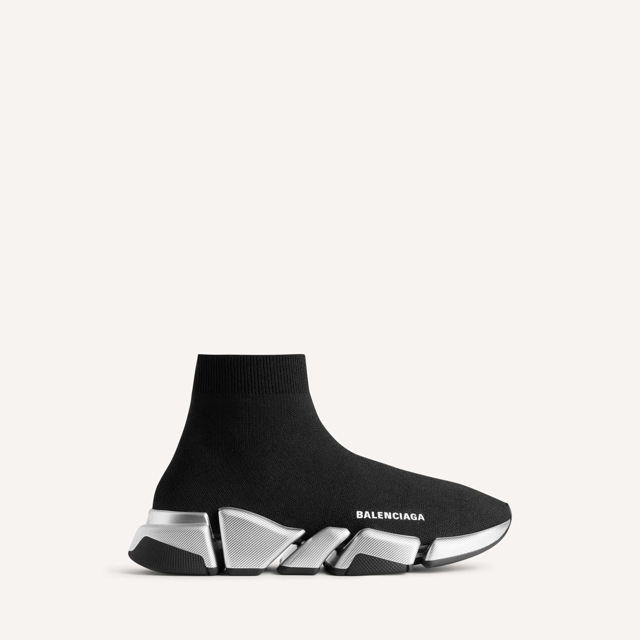 BALENCIAGA SPEED RUNNER — Black & White